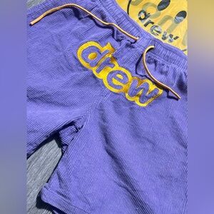 Drew House lavender Corduroy Shorts